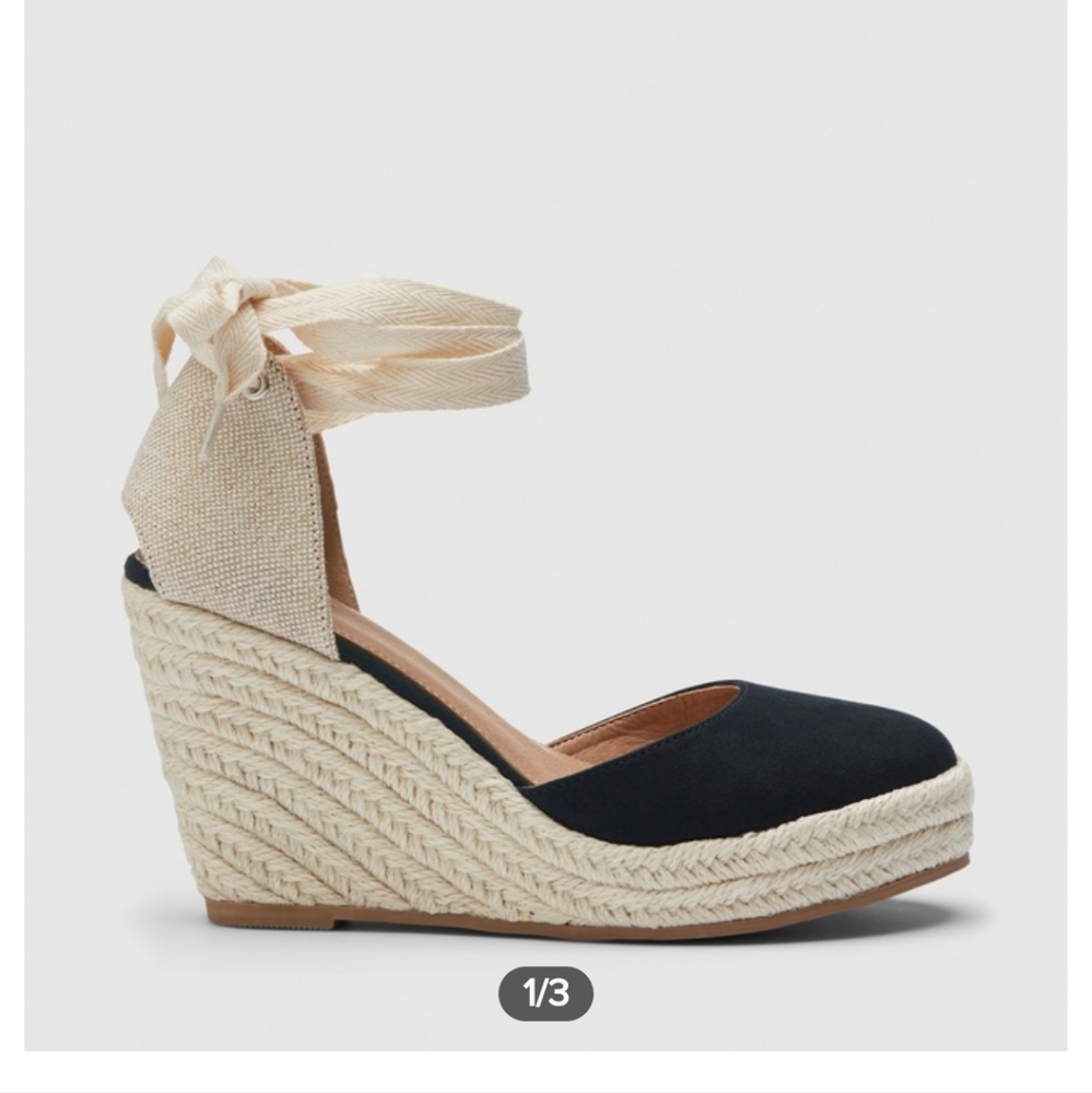 Novo Benito Espadrille wedges Size 9 - Picture 1 of 10